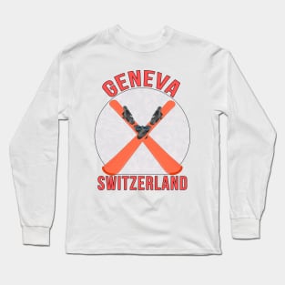 Geneva, Switzerland Long Sleeve T-Shirt